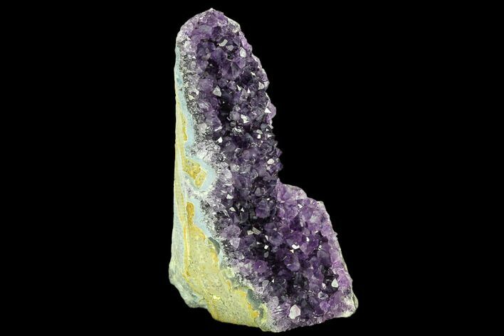 Dark Purple, Amethyst Crystal Cluster - Uruguay #123797